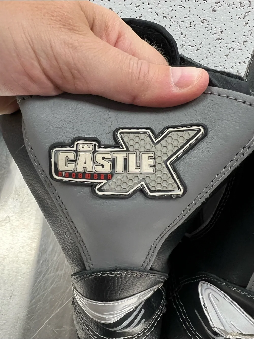 Castle X Men's Black & Gray Waterproof Snow Boots